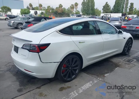 2020 Tesla Model 3 Performance Dual Motor All-Wheel Drive from USA, damaged, VIN 5YJ3E1EC9LF641242
